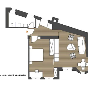  Apartament Bohemia Rhapsody Czechy